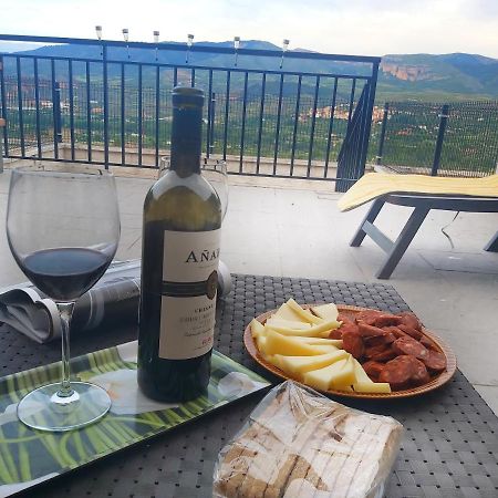 Chalet El Mirador Del Valle Barbacoa By Apartamentos Logrono Nalda Kültér fotó