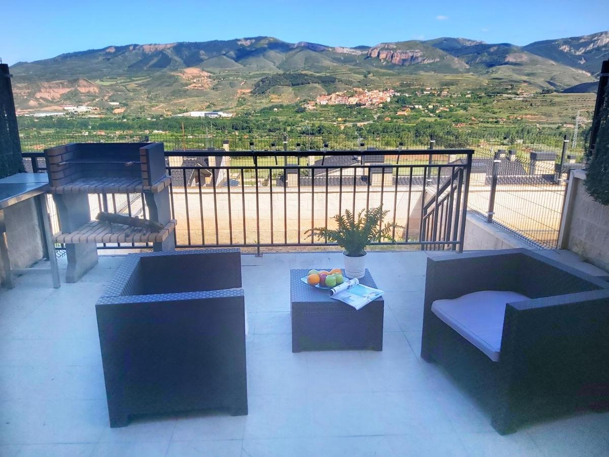 Chalet El Mirador Del Valle Barbacoa By Apartamentos Logrono Nalda Kültér fotó